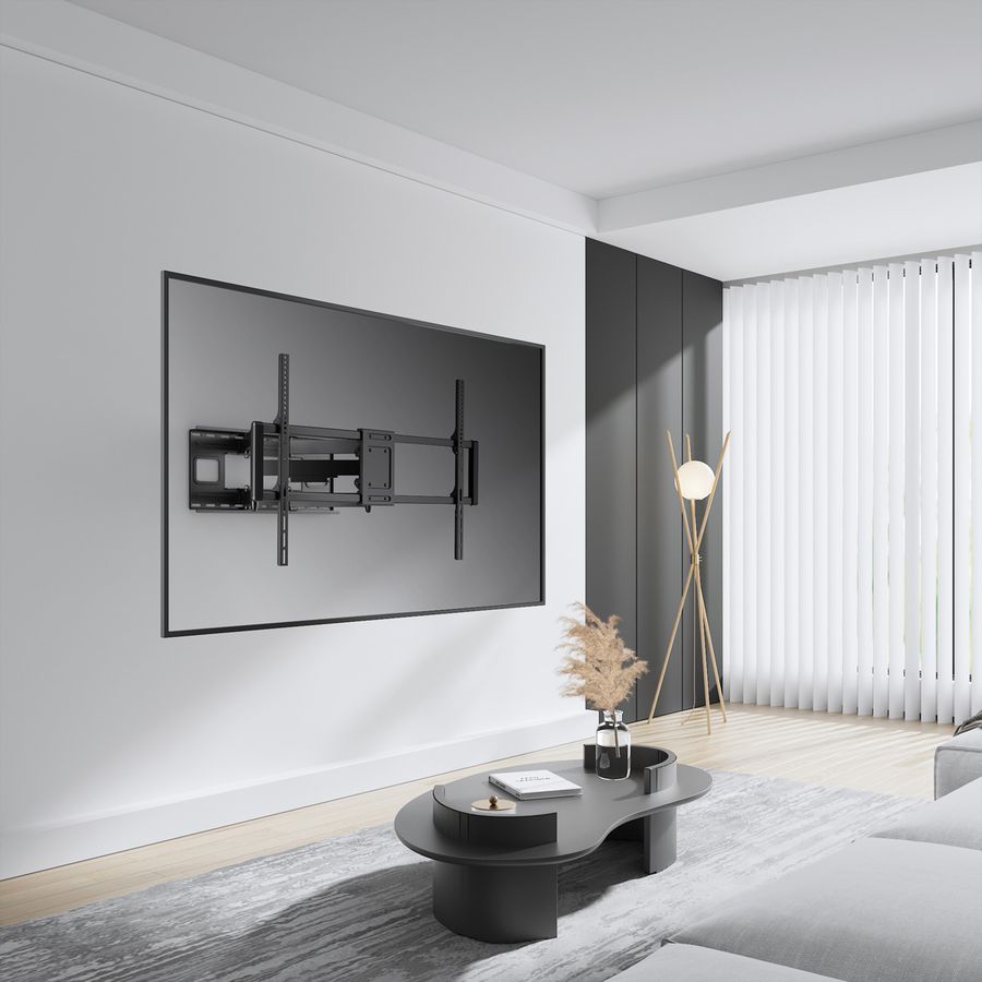 VALUE Support mural pour écrans LCD, flexible, 60–120 pouces, jusqu'à 120 kg