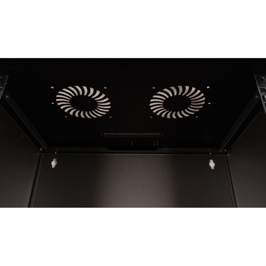 ROLINE 19-Zoll Wandgehäuse Basic 12 HE, 540x400 BxT Bausatz schwarz