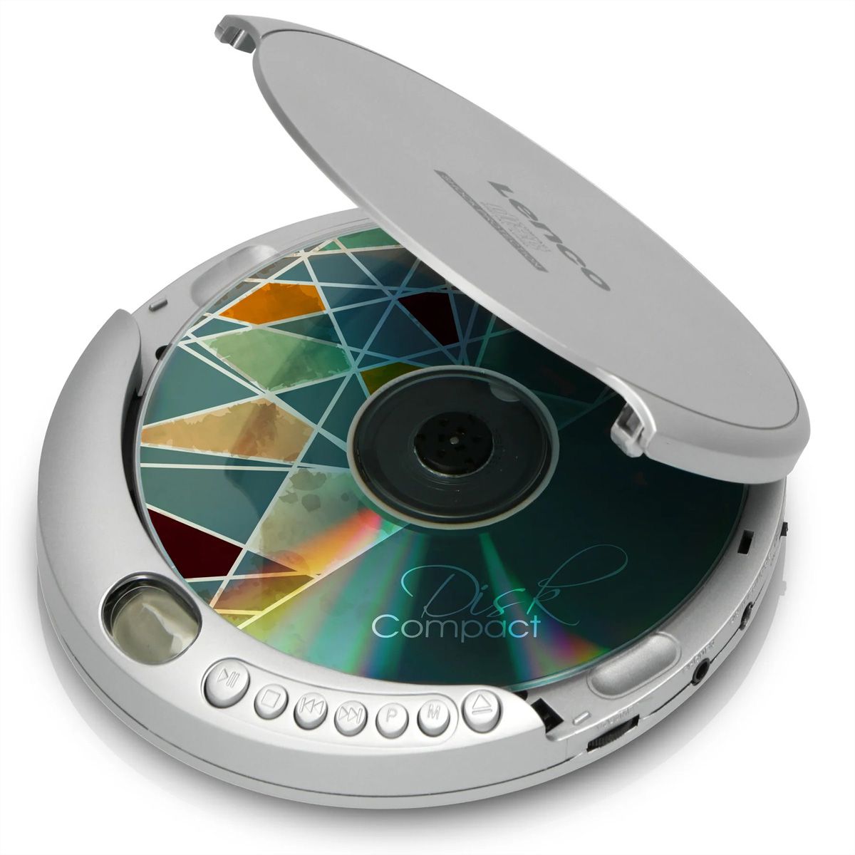 Lenco CD/MP3-Player CD-201SI+PBC-50GY