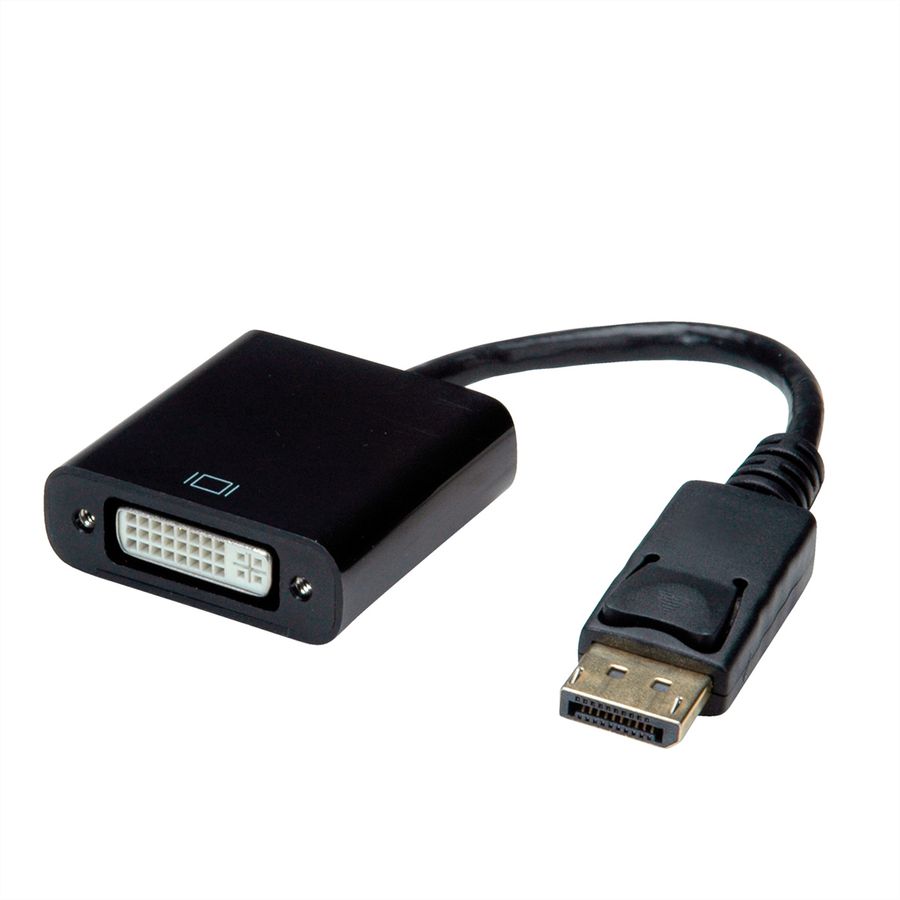 VALUE DisplayPort - DVI Adapter, DP ST - DVI BU