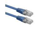 ROLINE Cordon Cat.6 (Classe E), UTP, PoE, bleu, 0,5 m