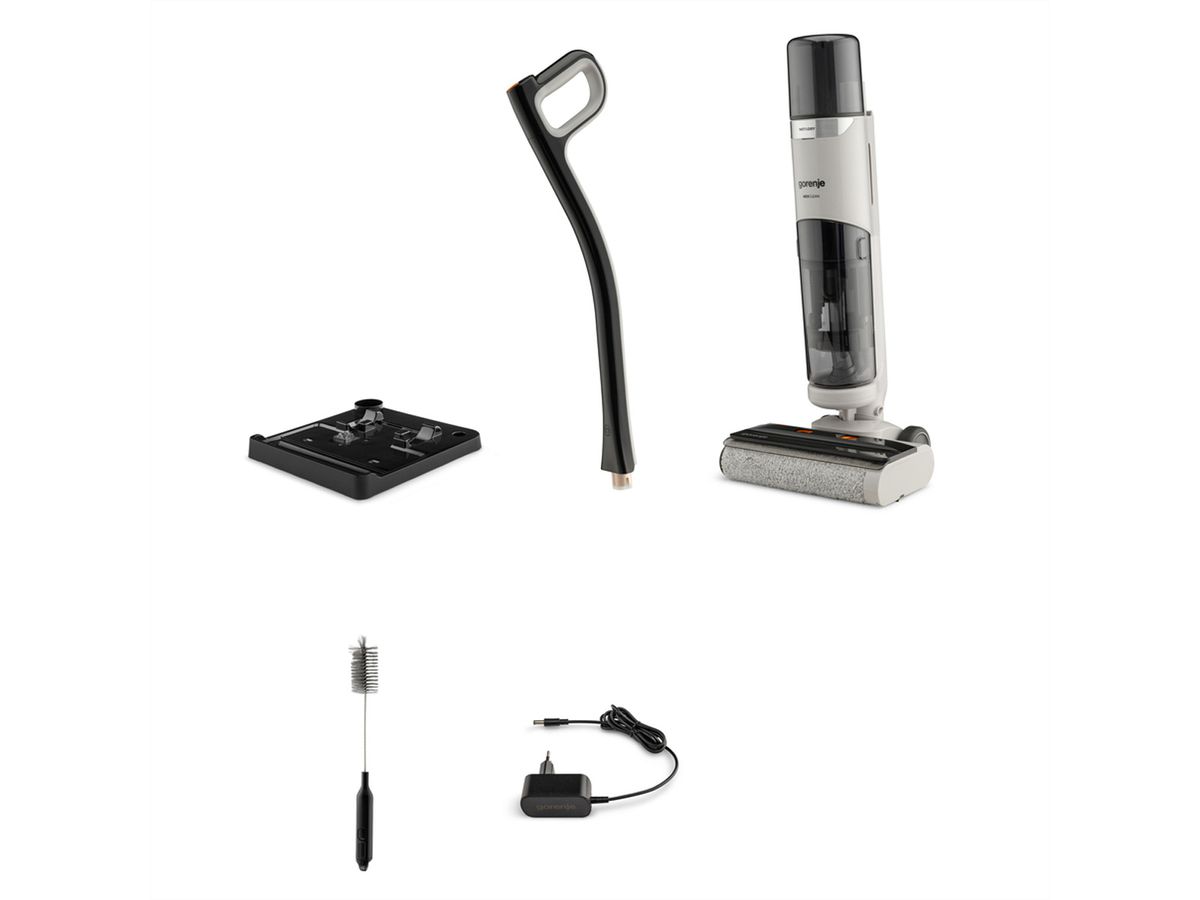 Aspirateur laveur sans fil Gorenje SFC216100G NEOCLEAN, 180 W, sans fil