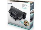 Gorenje Grill à contact KR1800SDP, 1800 W, noir