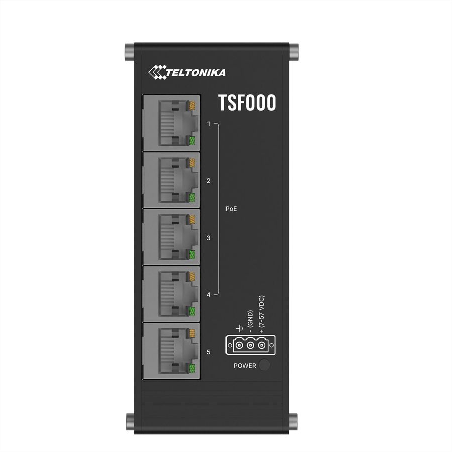 TELTONIKA TSF000 5-Port Switch 4x PoE+