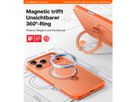 Torras Ostand 360° Case, iPhone 17 Pro, MagSafe, orange