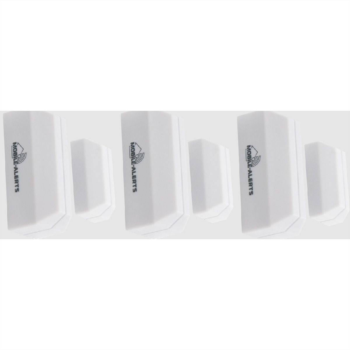 Technoline Mobile Alerts MA 10800 3er Set Fenster- & Türkontakt