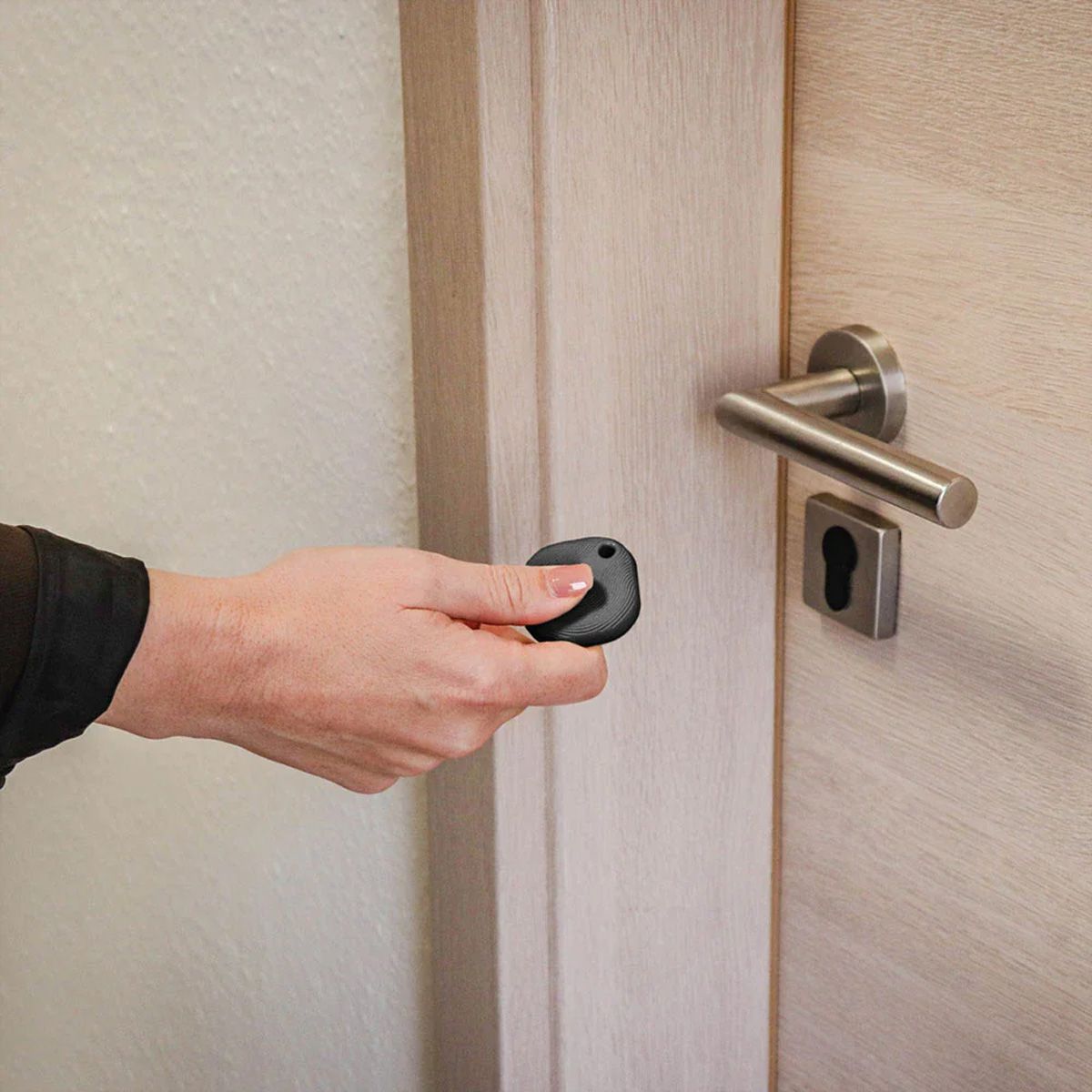 Shelly LOQED  serrure de porte, argent
