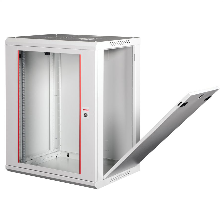 ROLINE 19-Zoll Wandgehäuse Basic Plus 18HE, 600x450 BxT grau