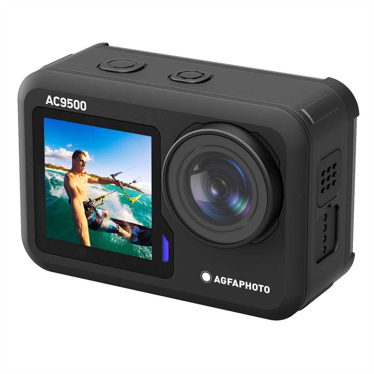 Agfa Actioncam Realimove AC9500, schwarz, wasserdicht bis 18m, 4K