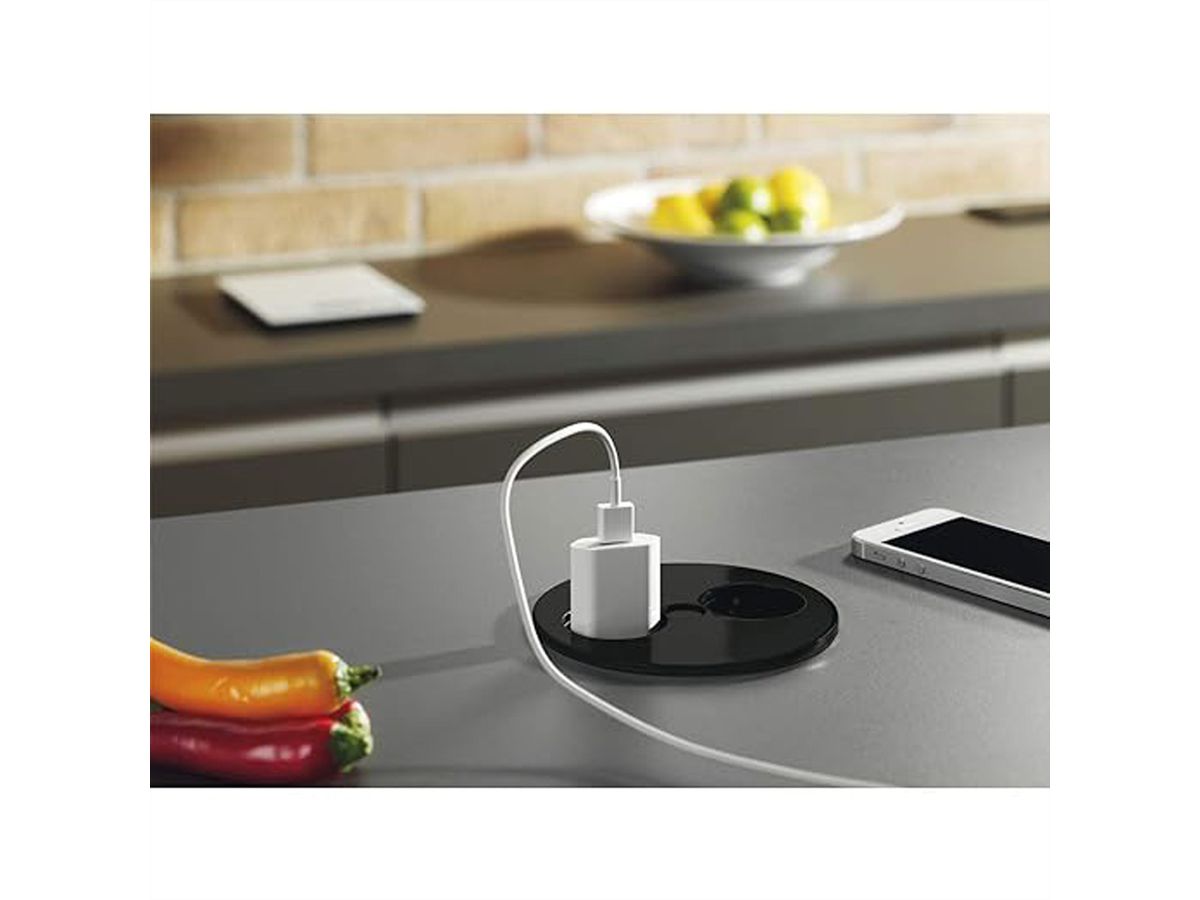 BACHMANN TWIST 1xUTE 2xKeystone noir 30GE satiné