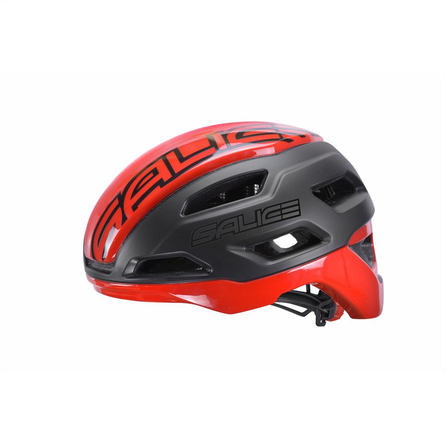 Salice Occhiali Velohelm Stelvio, XS 51-56, Black/Red