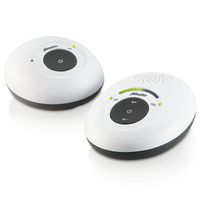 Alecto Téléphone bébé DECT Full Eco DBX-115, blanc, batterie, DECT, 50m/300m