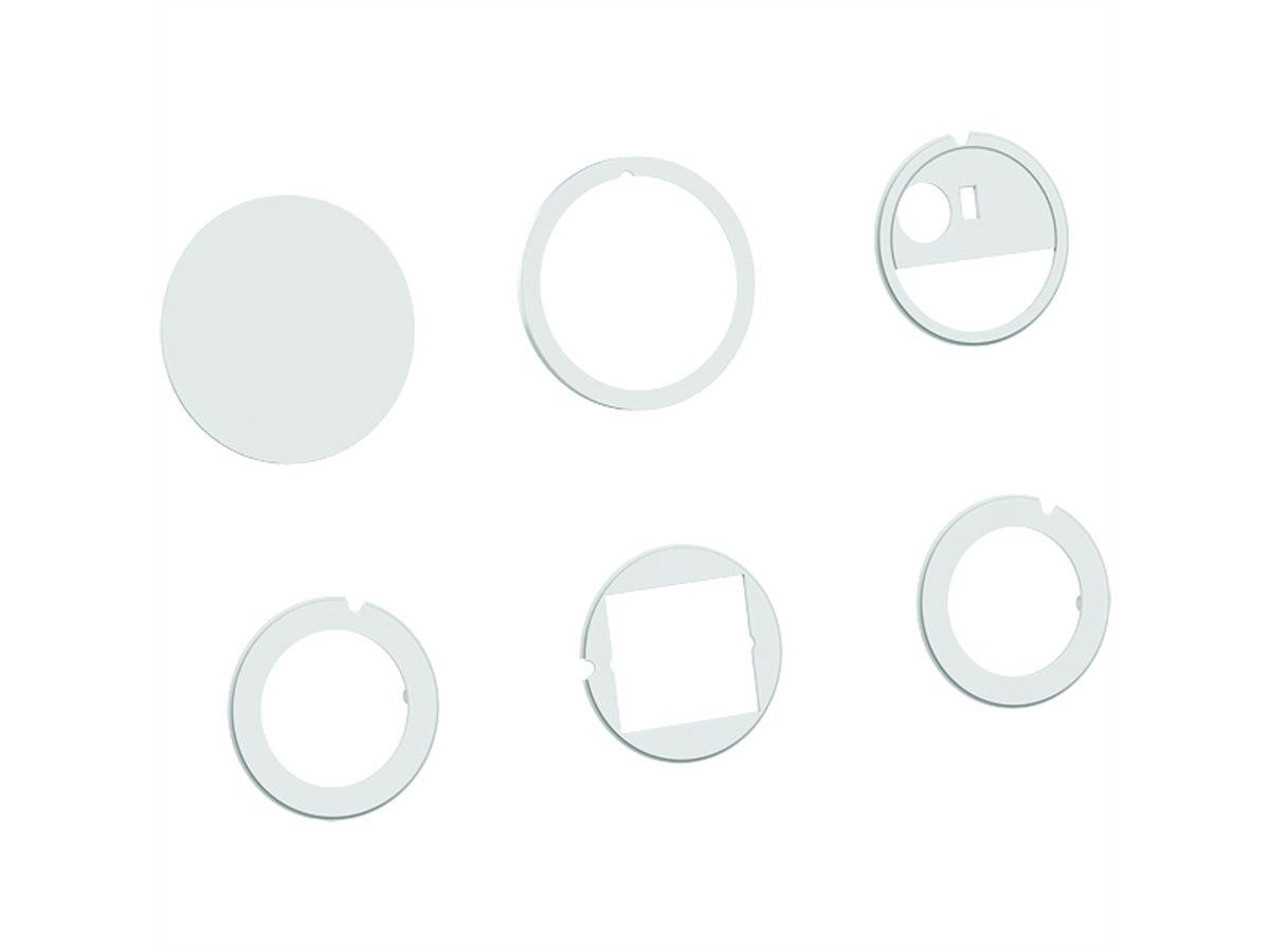 BACHMANN PIX Kit de couvercles RAL9010