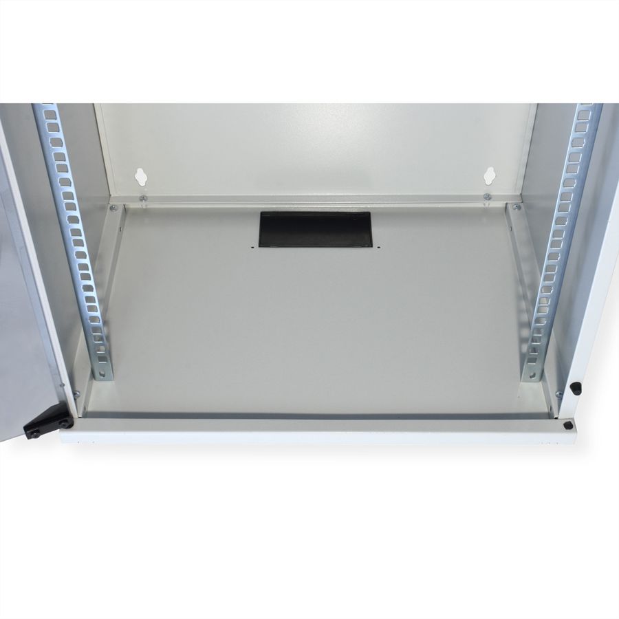 ROLINE 19" Boîtier mural Basic 12U, 540x400 LxP gris, EN KIT