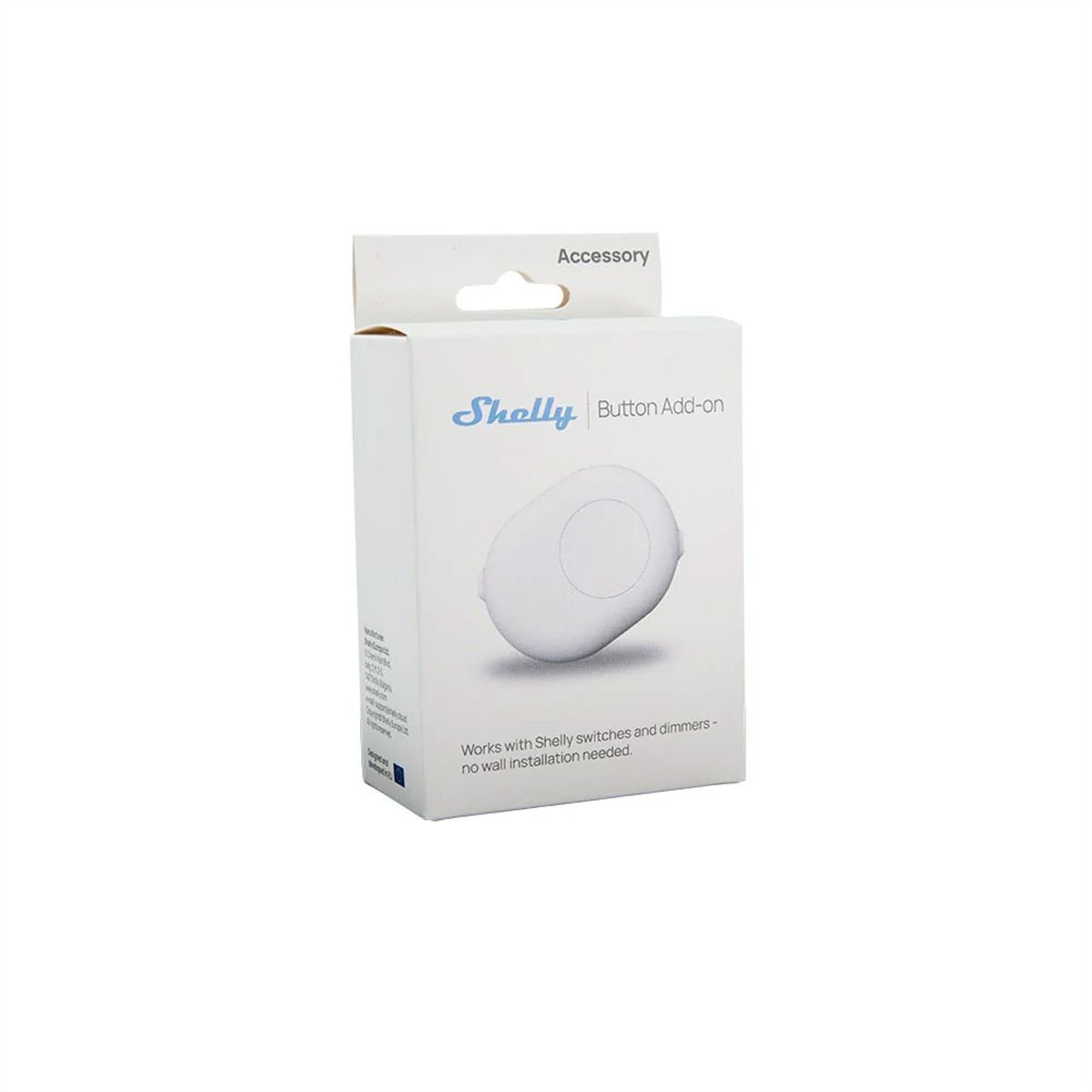 Shelly Interrupteur Add-On, blanc
