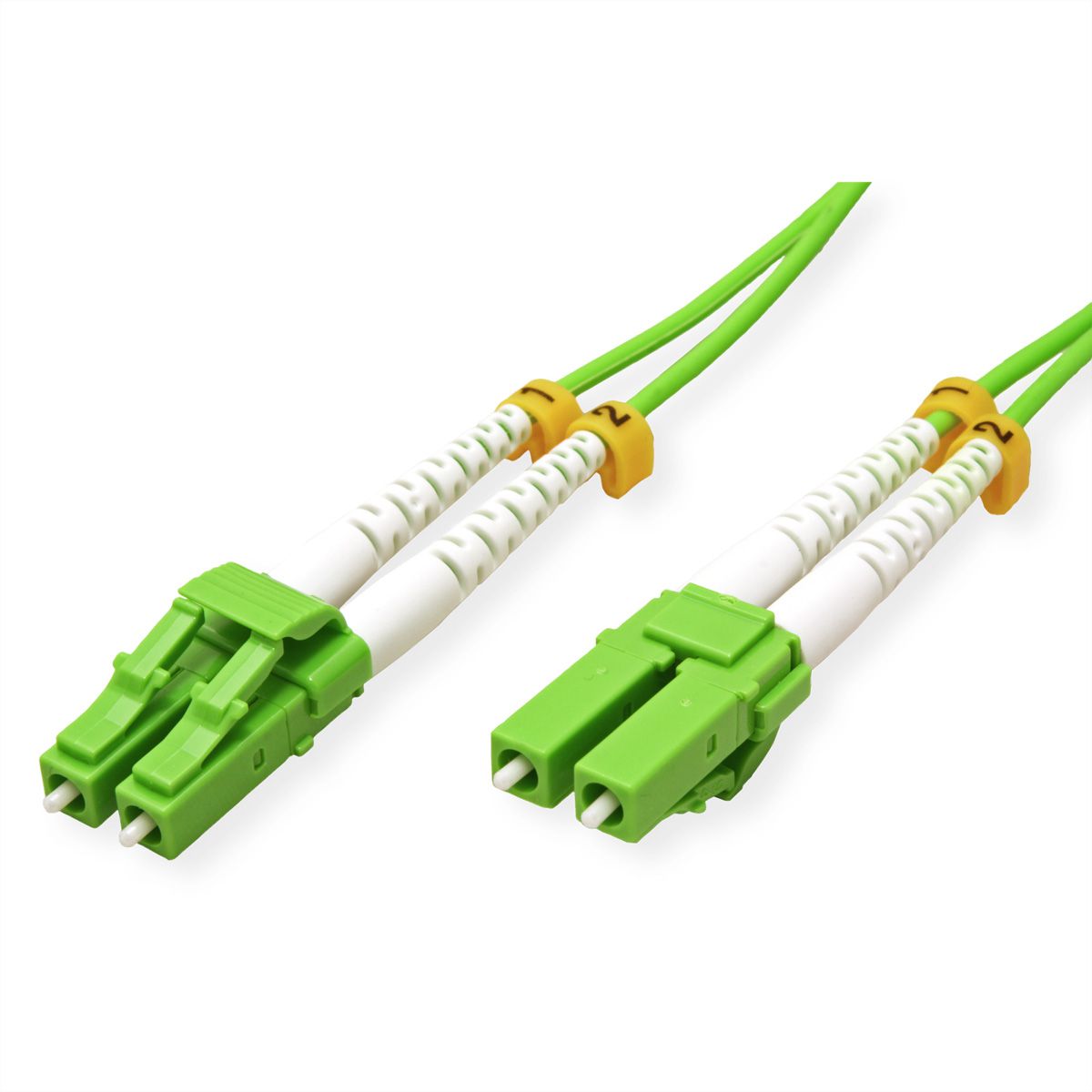 ROLINE LWL-Kabel 50/125µm OM5, LC/LC, LSOH, grün, 2 m