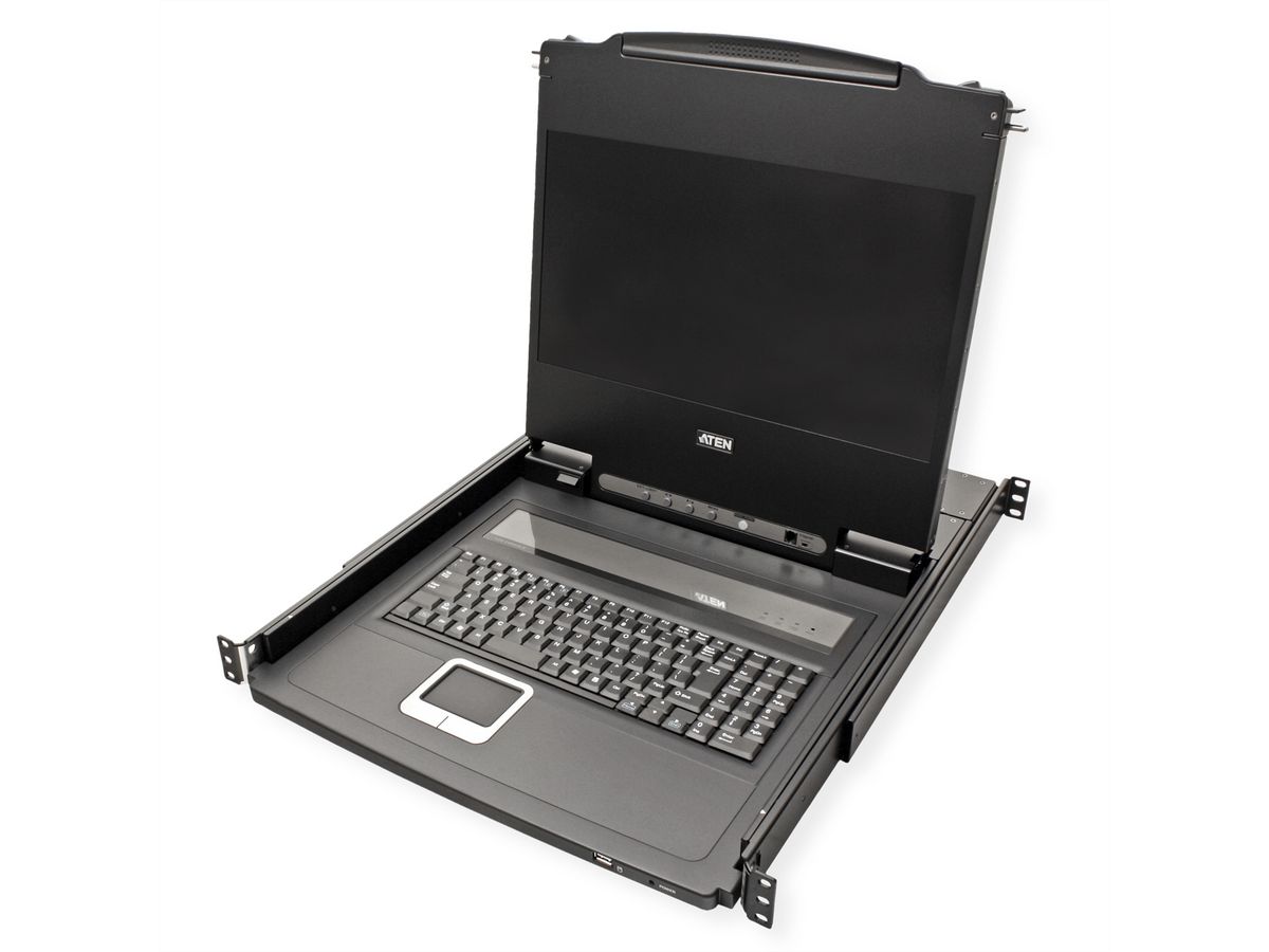 ATEN CL6700MW KVM-Konsole, LCD, DVI, HDMI Full HD, CH-Layout