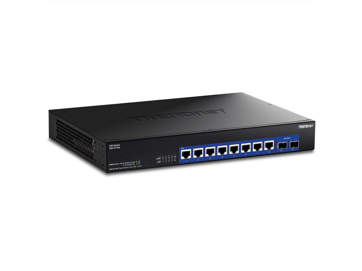 TRENDnet TEG-S7102 10-Port 10G Switch Unmanaged