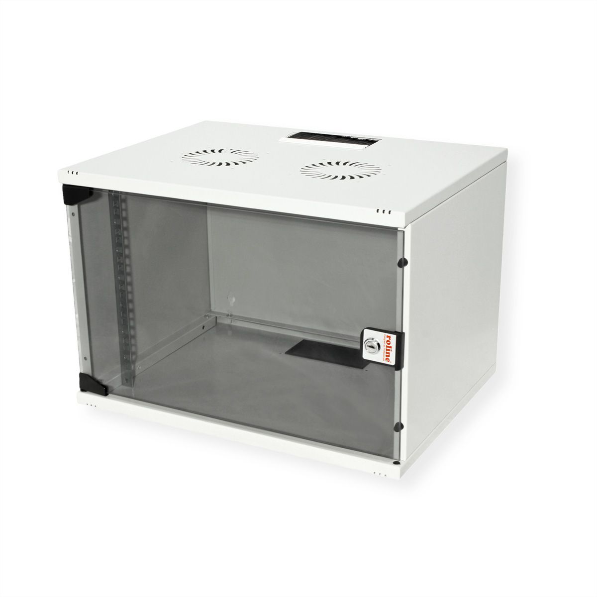 ROLINE 19-Zoll Wandgehäuse Basic 7 HE, 540x400 BxT Bausatz grau