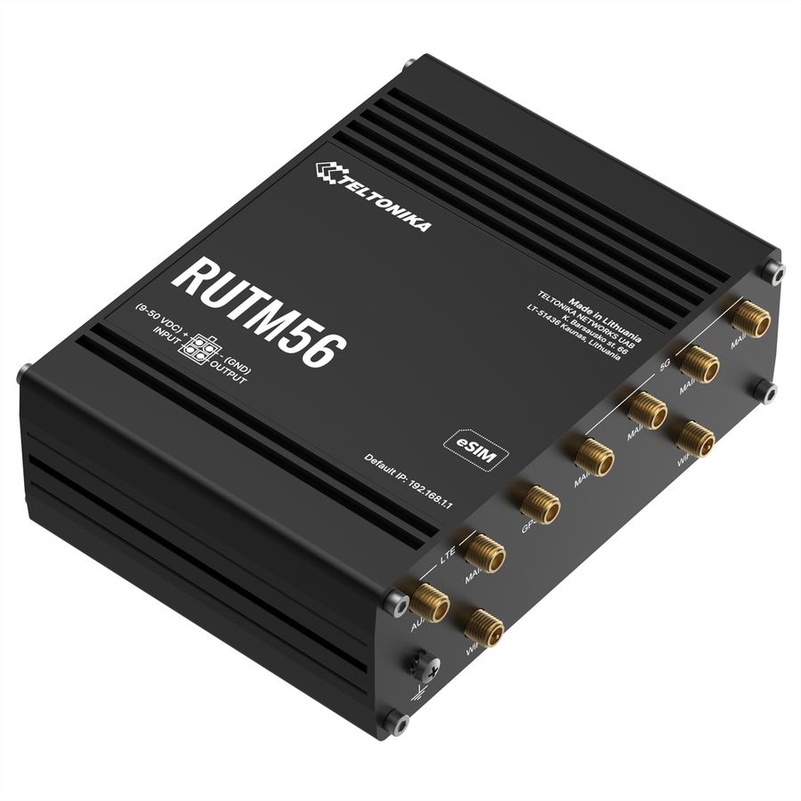 TELTONIKA RUTM56 Router mit 5G und 4G Cat 4 Modem