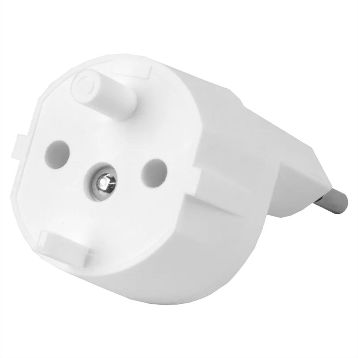Steffen Adaptateur FIX AL/SU, CEE7/17 T12 2 pôles décentralisé weiss