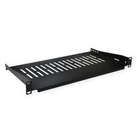 VALUE 19-Zoll-Geräteträger, 485 x 250mm, max. 10kg, schwarz
