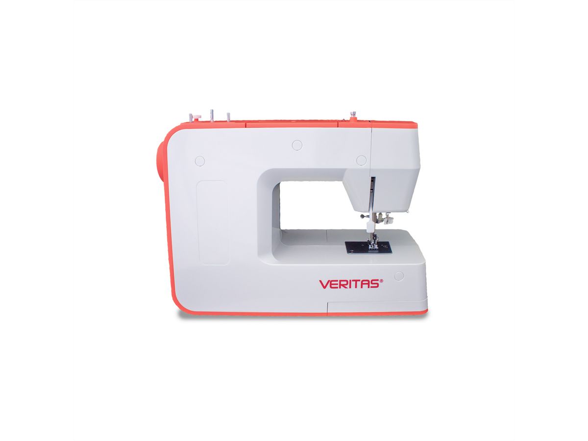 Veritas Nähmaschine ROMY 34 Stichprogramme, Mechanisch, orange, weiss