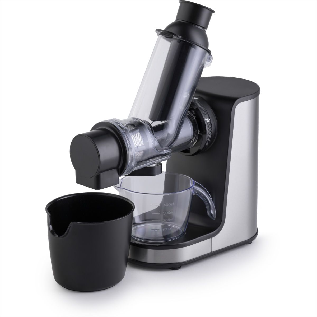 Gorenje Slow Juicer JC200BE, 200W, schwarz/silber