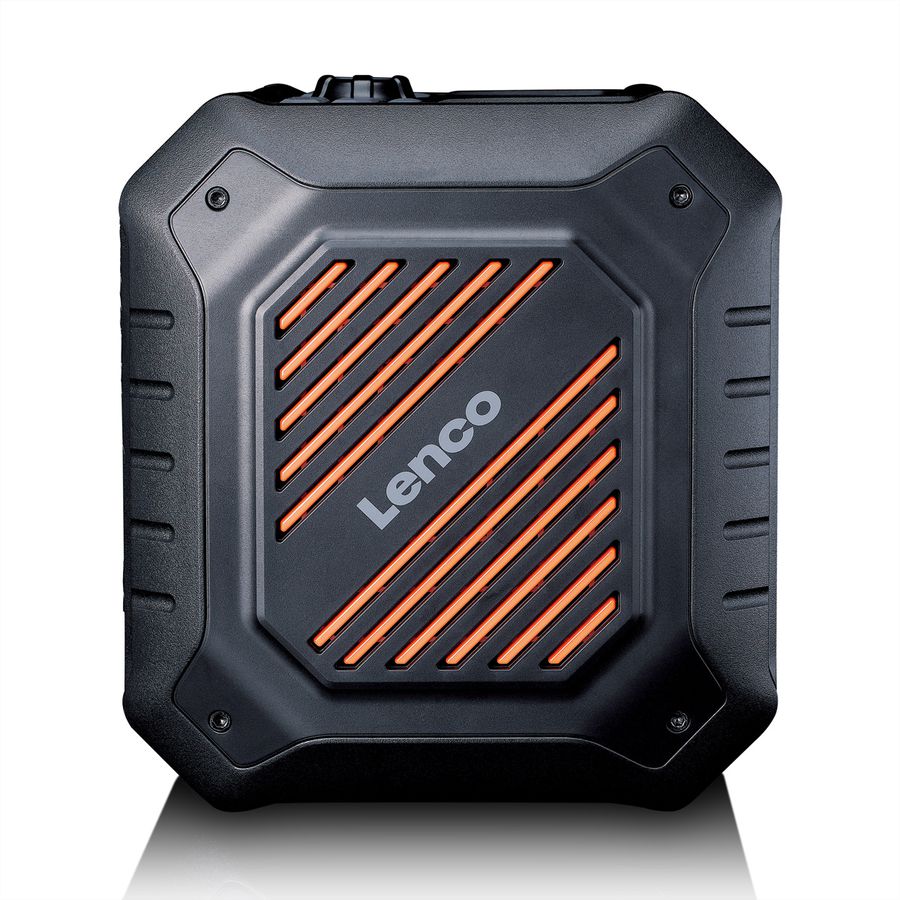Lenco Baustellenradio, DAB+/FM, BT, IPX5,  35 Watt, 20Std Akku