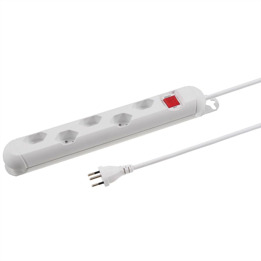 Steffen Steba Strong 5x avec interrupteur, blanc