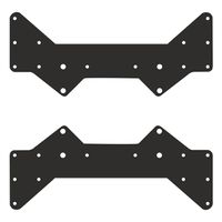 Hagor Adapter-Set VESA 400, schwarz