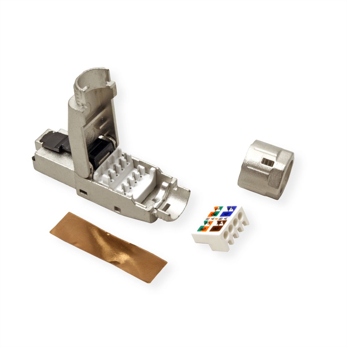 VALUE Connecteur RJ45 à assembler Cat.8 (Classe I)