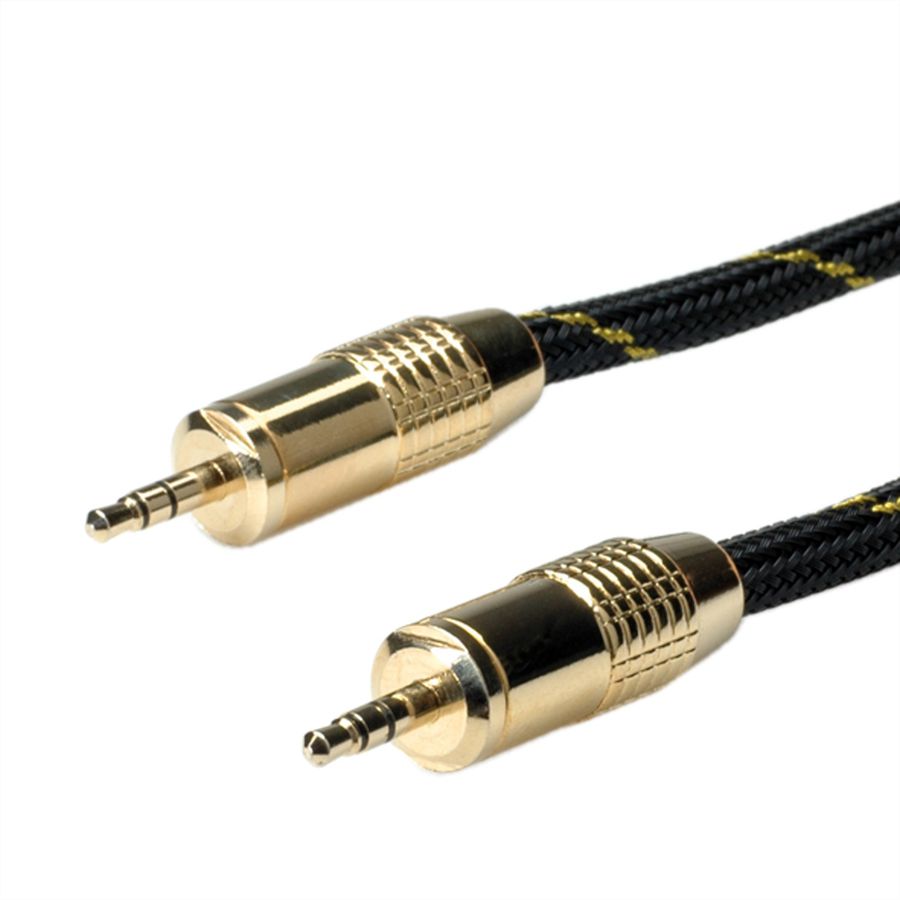 ROLINE GOLD 3,5mm Audio-Verbindungskabel ST/ST, 10 m