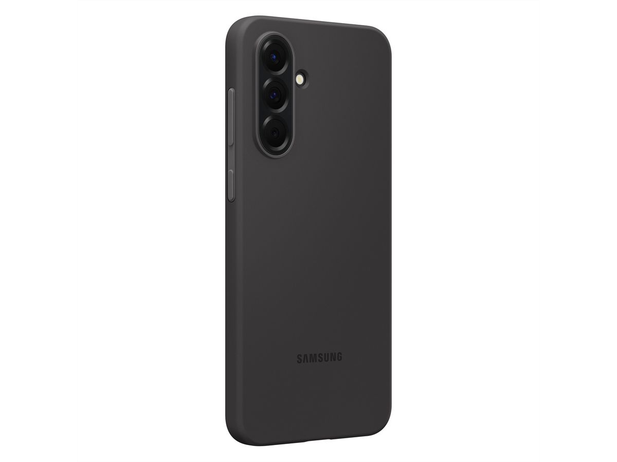 Samsung Schutzhülle Galaxy A56, Silicone Case, schwarz, schwarz