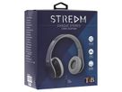 T'nB STREAM Kopfhörer, mit Kabel, blau, faltbar, 20-20000 HZ, 3.5mm Jack