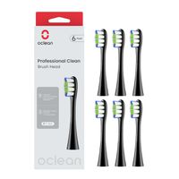 Oclean Professional clean Paquet de 6, Noir