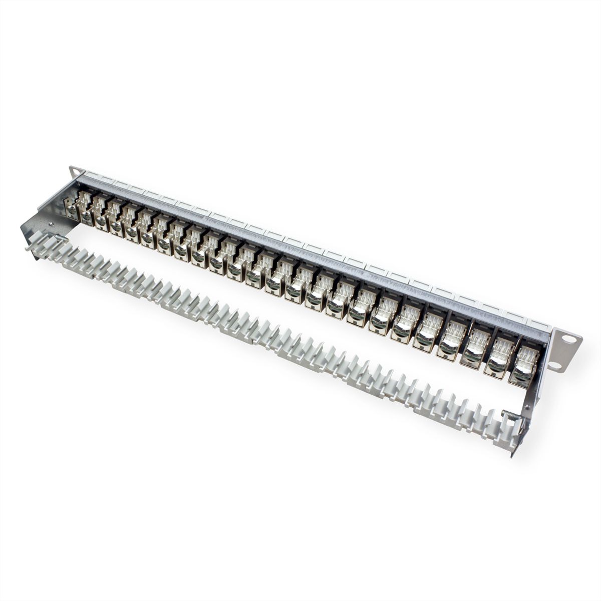 BTR Panneau 19" 1UH équipé de 24 modules E-DAT Cat.6 (Classe E)
