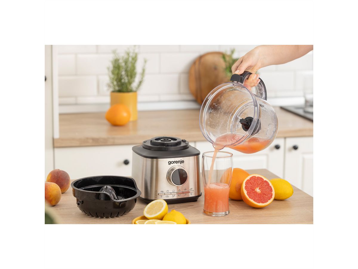 Gorenje Kompakt Küchenmaschine SBR1500E Food Processor, 1500W