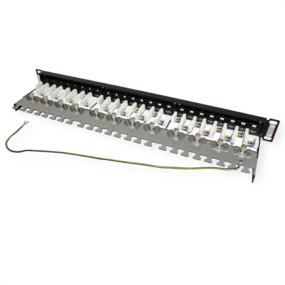 TRENDnet TC-P24C6AS Patch Panel, 24-Port Cat6A geschirmt