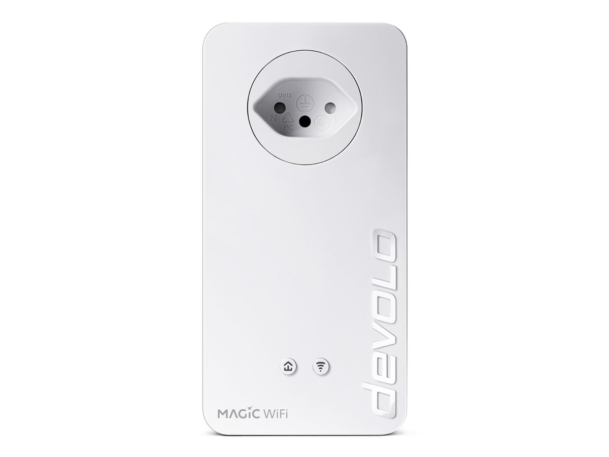 Devolo Powerline Magic 2 WiFi Next, 2400 Mbit/s,2x RJ45, 2er Set