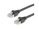 Cordon DÄTWYLER Cat.6/7 CU S/STP 4x2x AWG26, 1,2 GHz, noir, 30 m