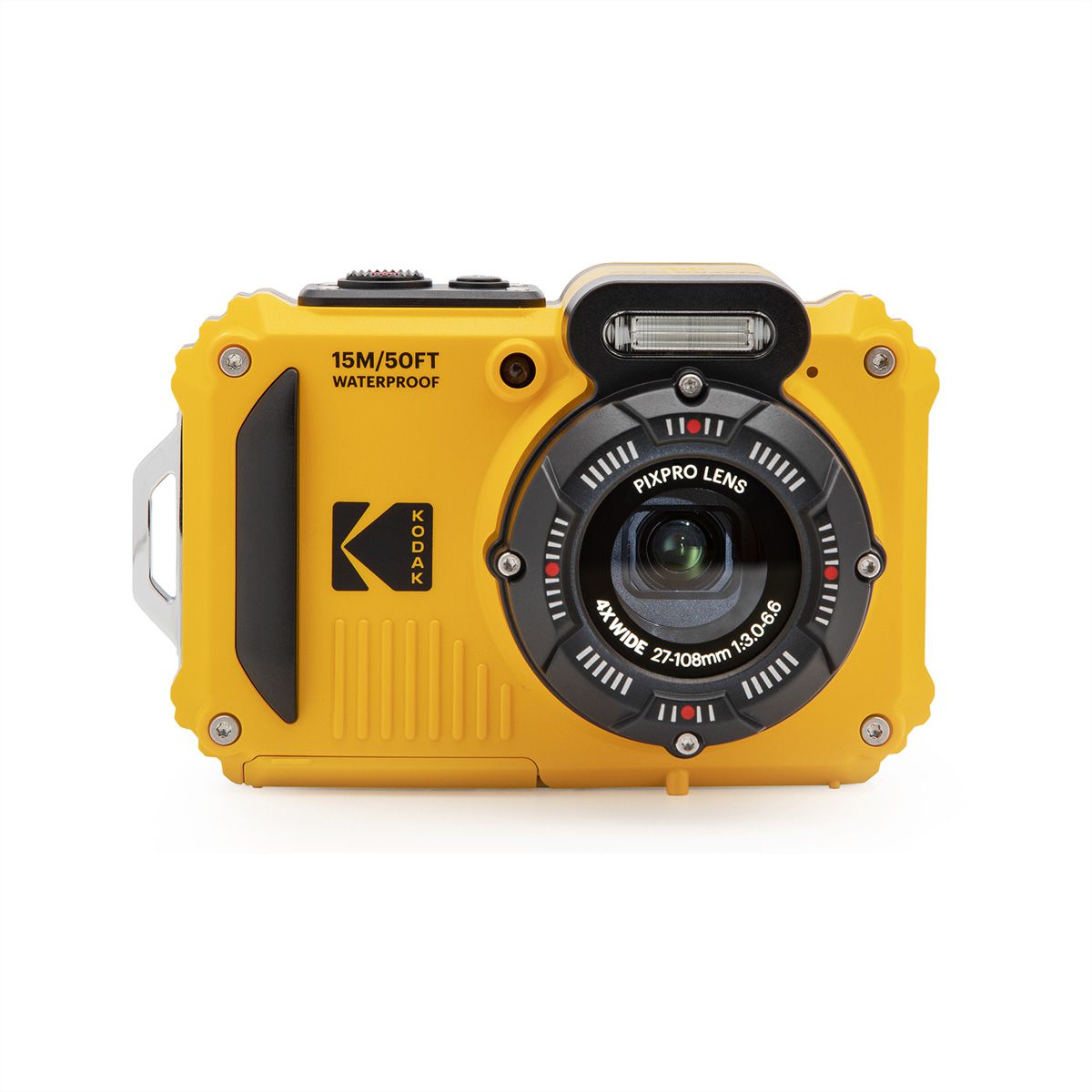 Appareil photo sous-marin Kodak WPZ2, jaune, 4x opt. Zoom, 15m, 16MP, WiFi, HD Video