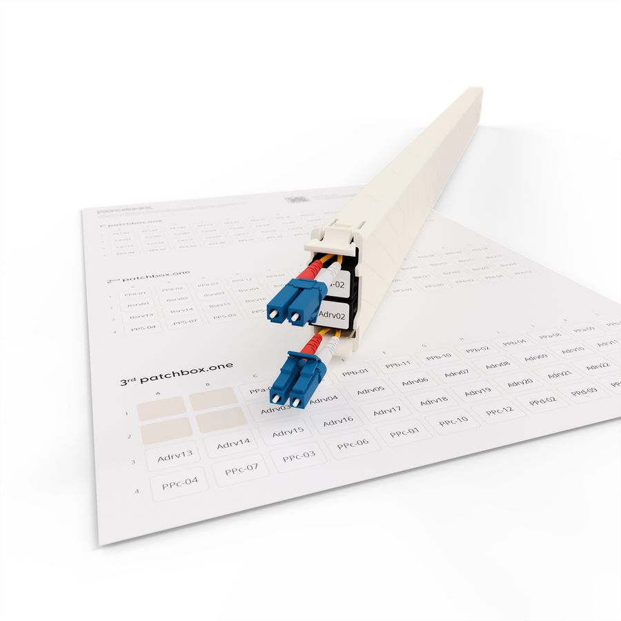 patchbox.one Étiquettes d'identification 432 autocollants imprimables