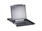 ATEN CL5708iN LCD KVM Switch Over IP, USB-PS/2,VGA , 8-Ports Schweiz