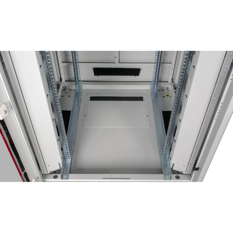 ROLINE 19-Zoll Netzwerkschrank Pro 32 HE, 800x800 BxT Glastür grau
