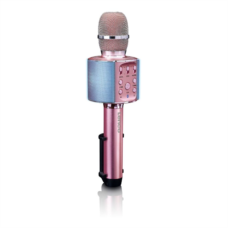Lenco Microphone Karaoké BMC-090, Or rose