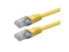 ROLINE Cordon Cat.6 (Classe E), UTP, PoE, jaune, 2 m