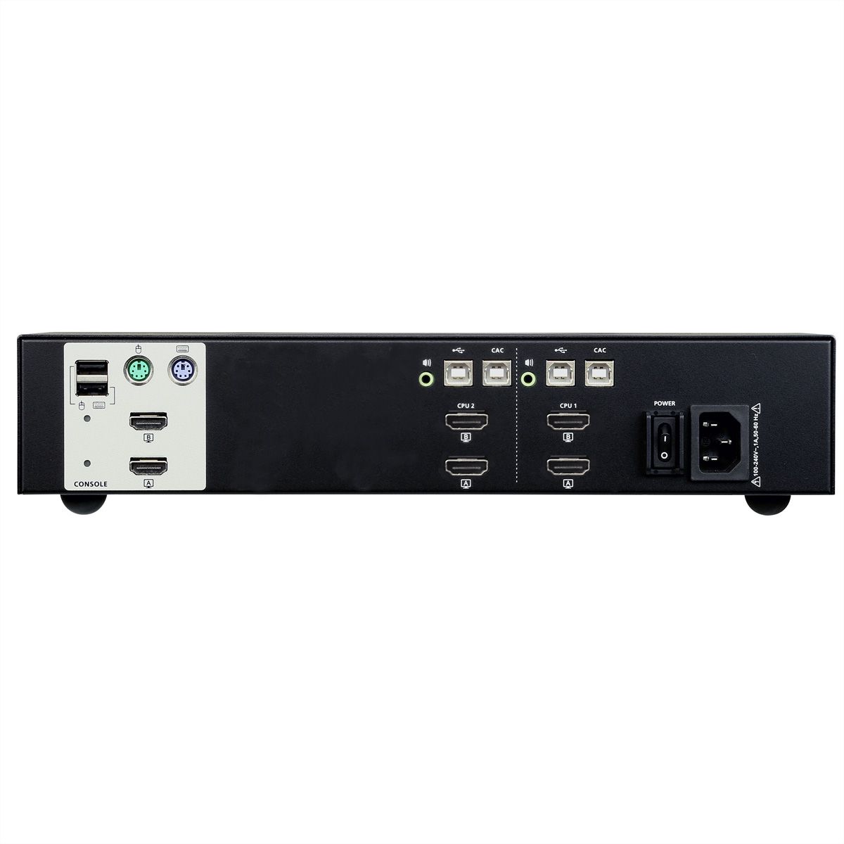 ATEN CS1142H Commutateur KVM sécurisé deux affichages HDMI USB à 2 ports