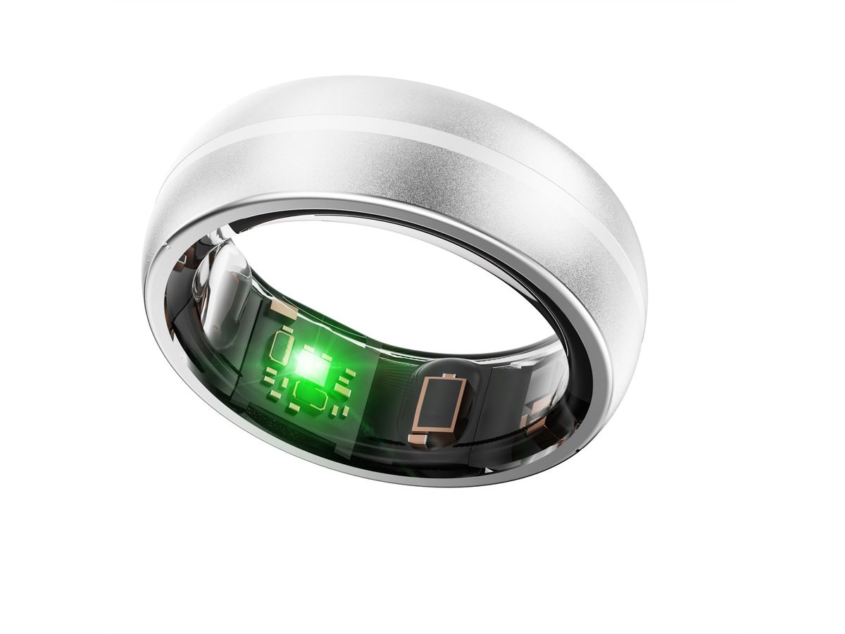 MYnextRING Smart Ring argent mat, Taille 13