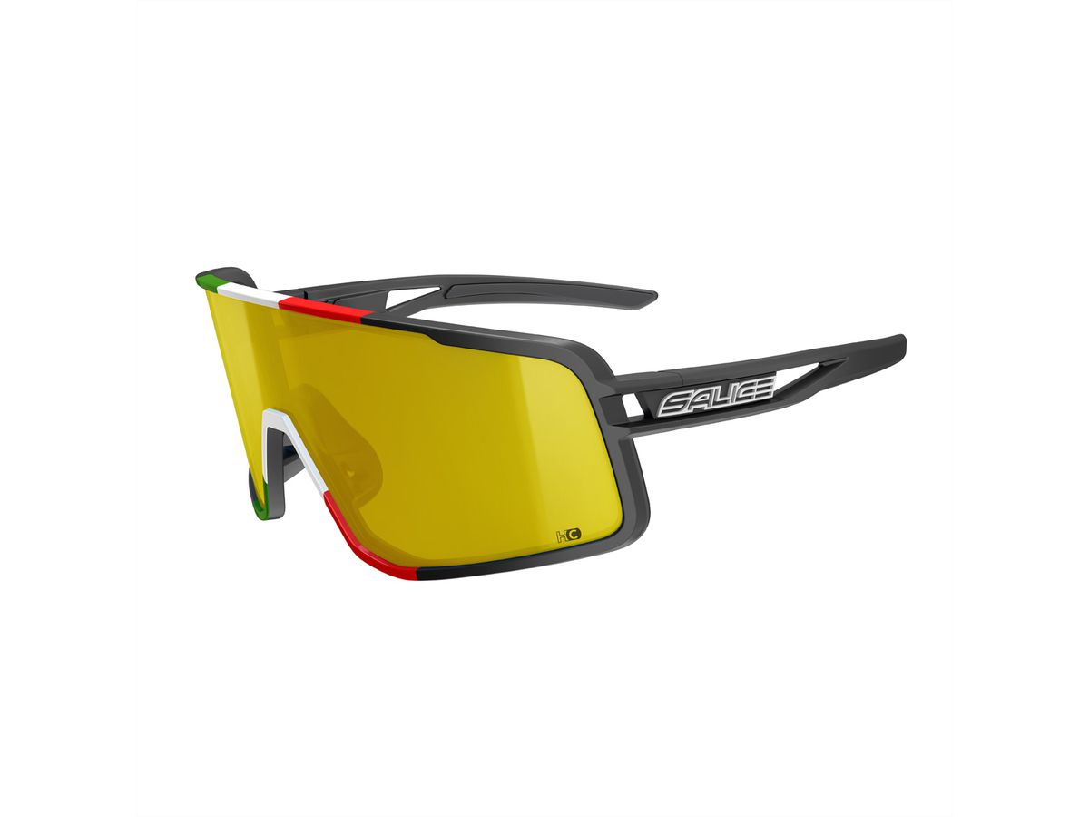 Salice Occhiali Sportbrille 022ITA, Black ITA / RW Yellow